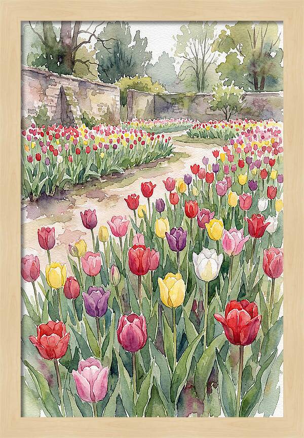 Tulip Bloom Tranquility