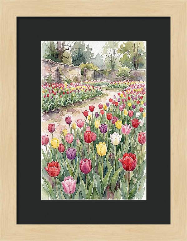 Tulip Bloom Tranquility