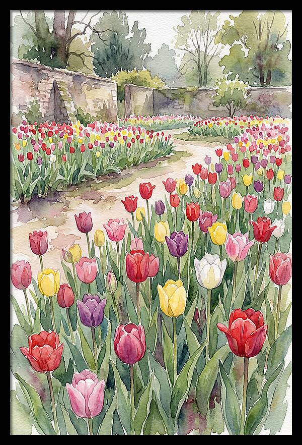 Tulip Bloom Tranquility