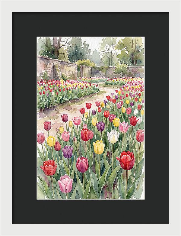 Tulip Bloom Tranquility