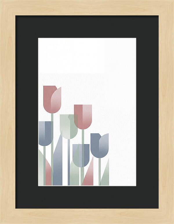 Tulip Field Serenity