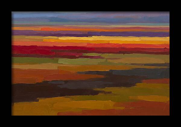 Tulip Field Stripes In Bright Colors