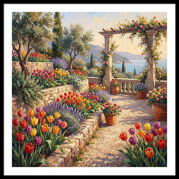 Tulip Field Tranquility 9186