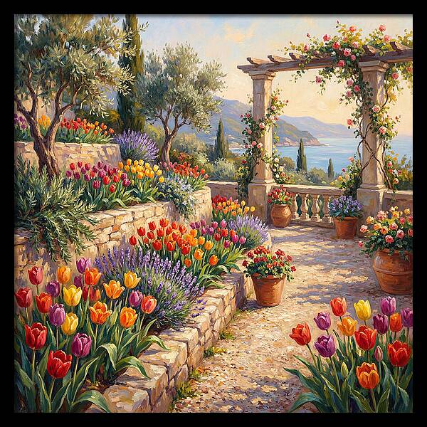 Tulip Field Tranquility 9186