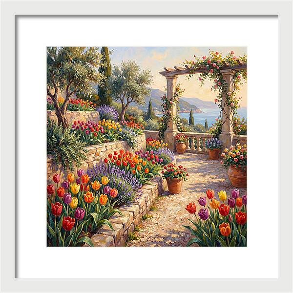 Tulip Field Tranquility 9186