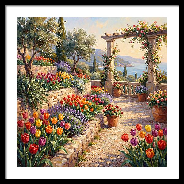 Tulip Field Tranquility 9186