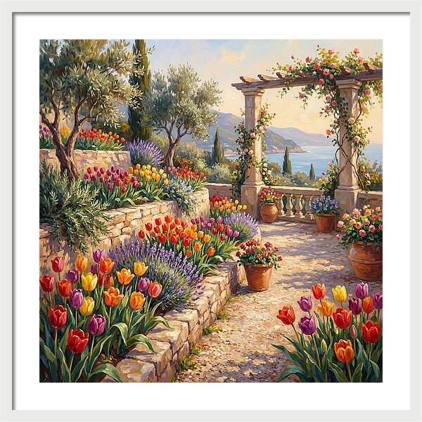 Tulip Field Tranquility 9186