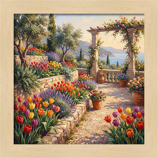 Tulip Field Tranquility 9186