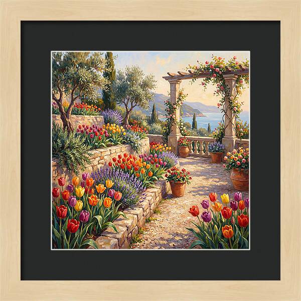 Tulip Field Tranquility 9186