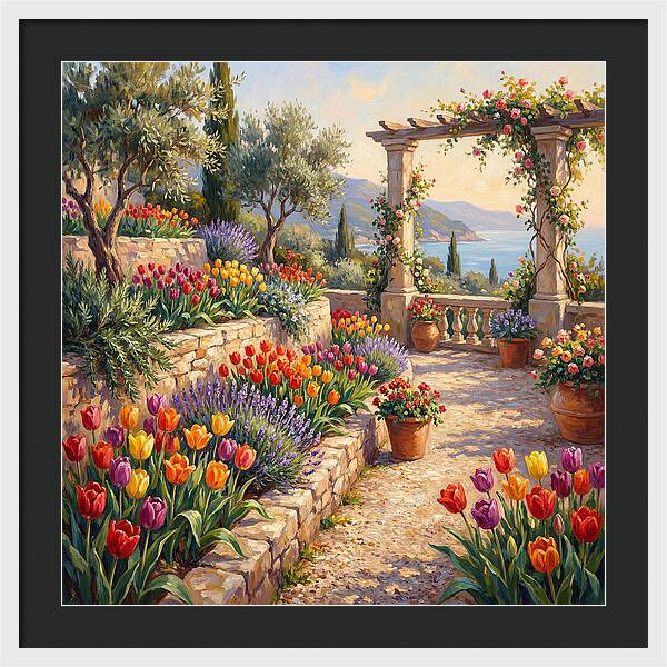 Tulip Field Tranquility 9186