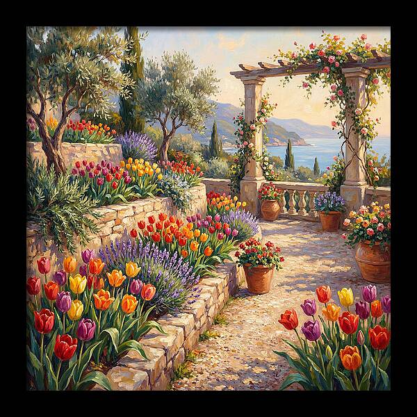 Tulip Field Tranquility 9186