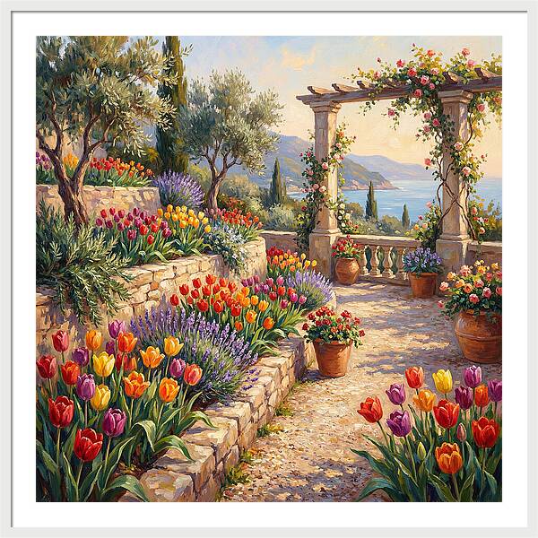 Tulip Field Tranquility 9186