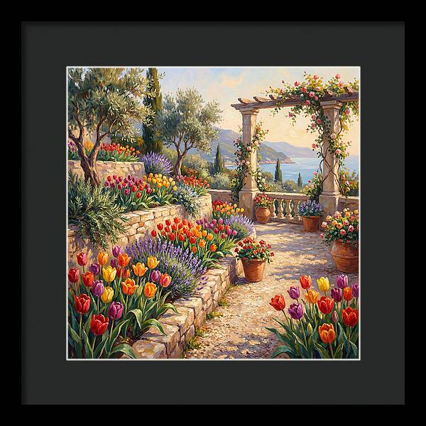 Tulip Field Tranquility 9186