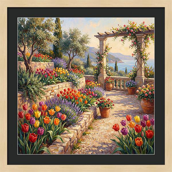 Tulip Field Tranquility 9186