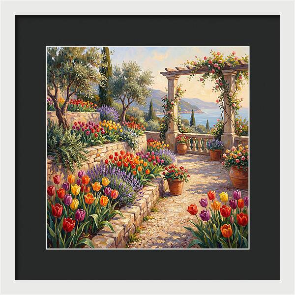 Tulip Field Tranquility 9186