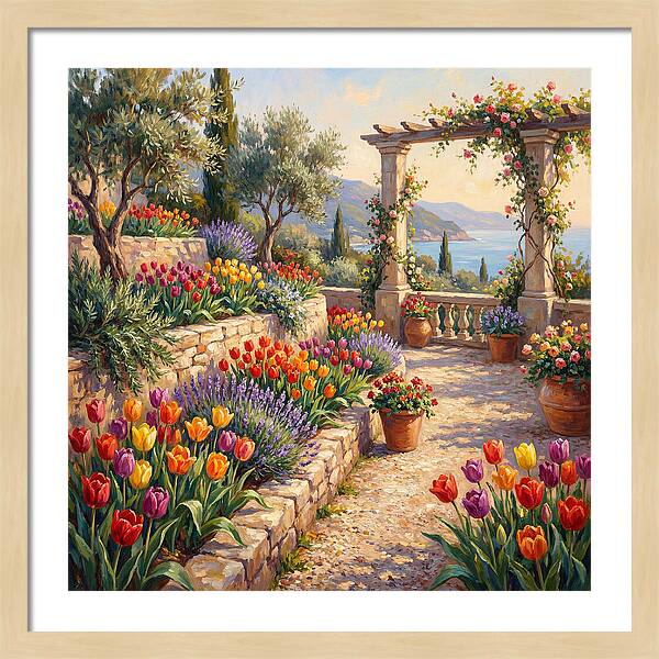 Tulip Field Tranquility 9186