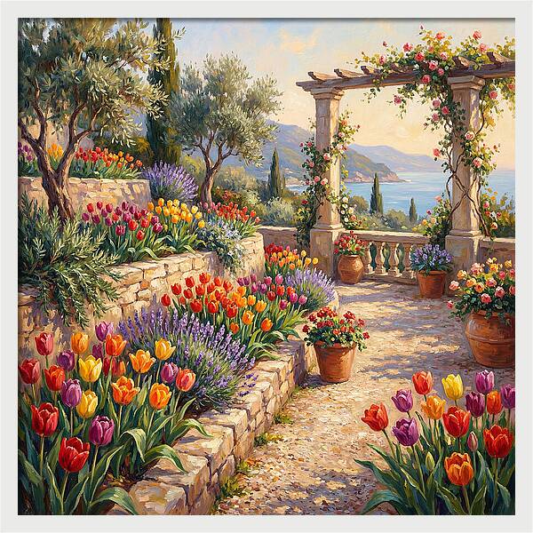 Tulip Field Tranquility 9186
