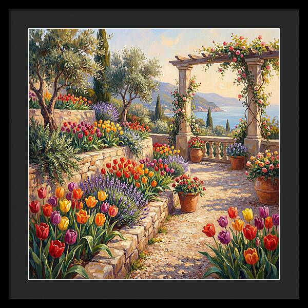 Tulip Field Tranquility 9186