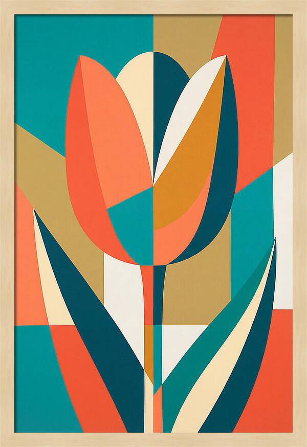 Tulip In Bold Colors