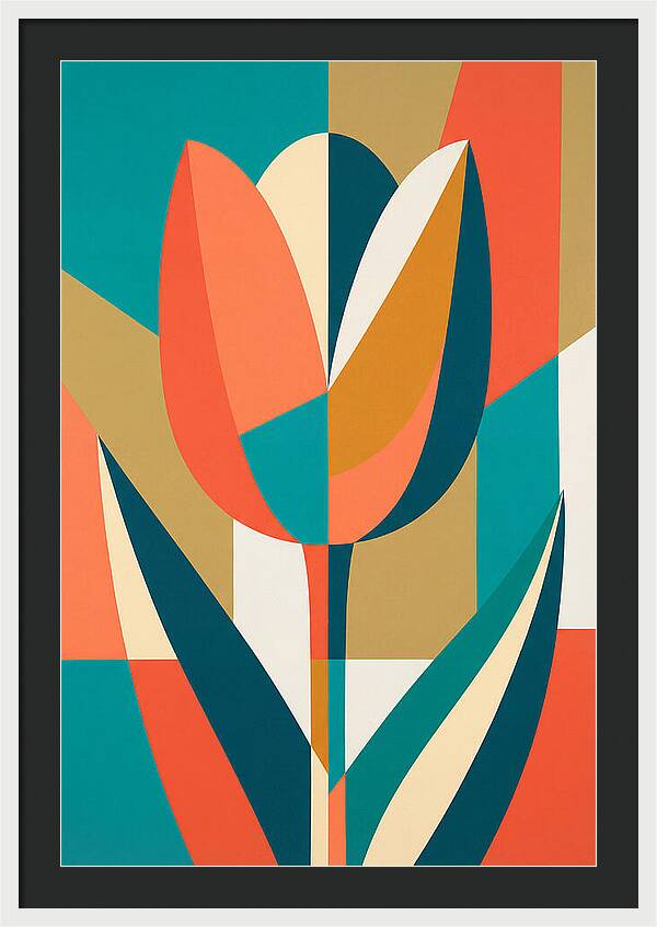 Tulip In Bold Colors