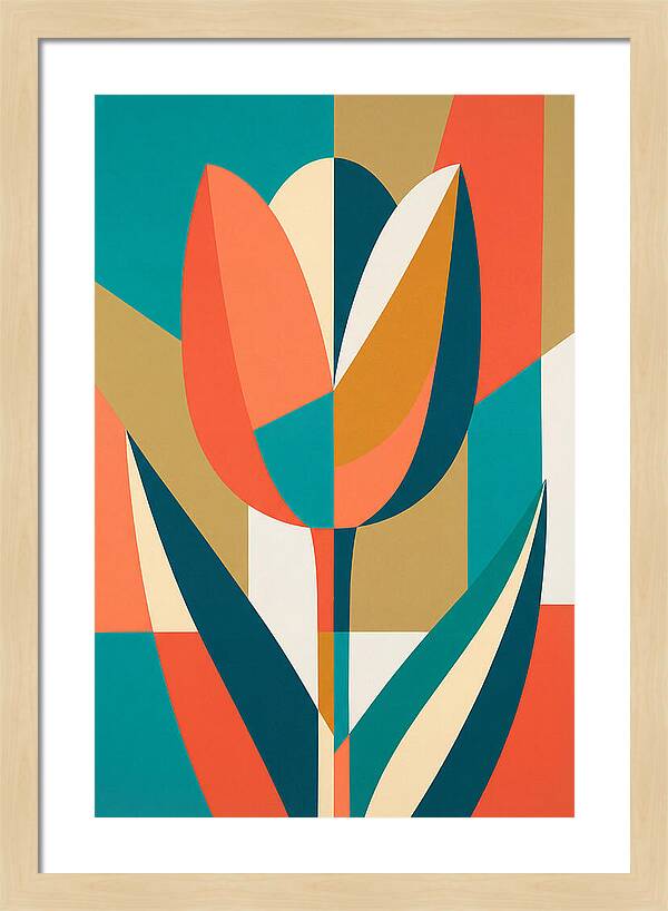 Tulip In Bold Colors