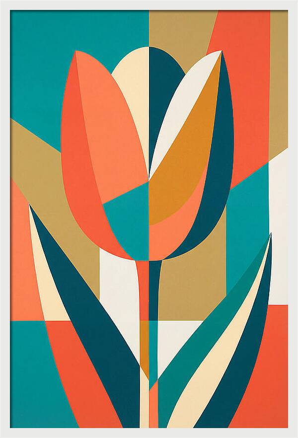 Tulip In Bold Colors
