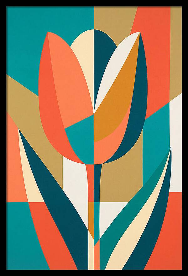 Tulip In Bold Colors