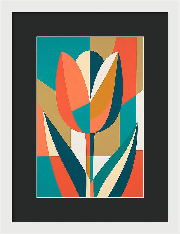 Tulip In Bold Colors