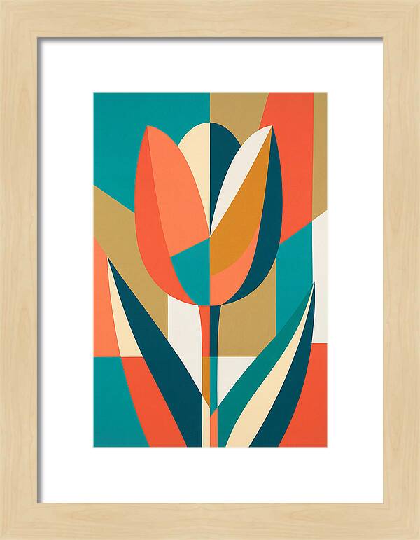 Tulip In Bold Colors