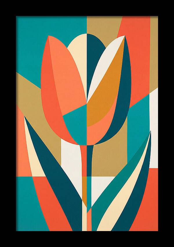 Tulip In Bold Colors
