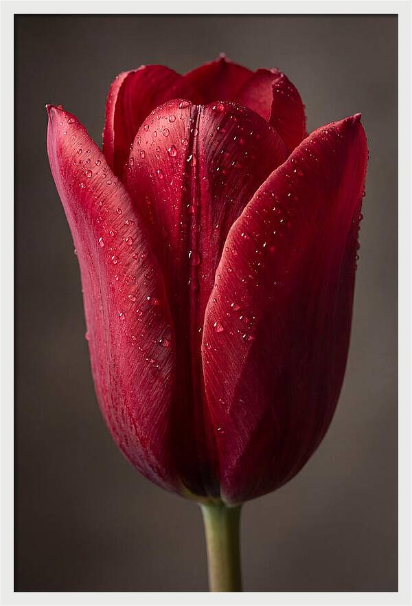 Tulip In Radiant Red