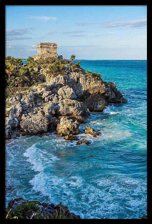 Tulum Mayan Ruins Overlooking Ocean