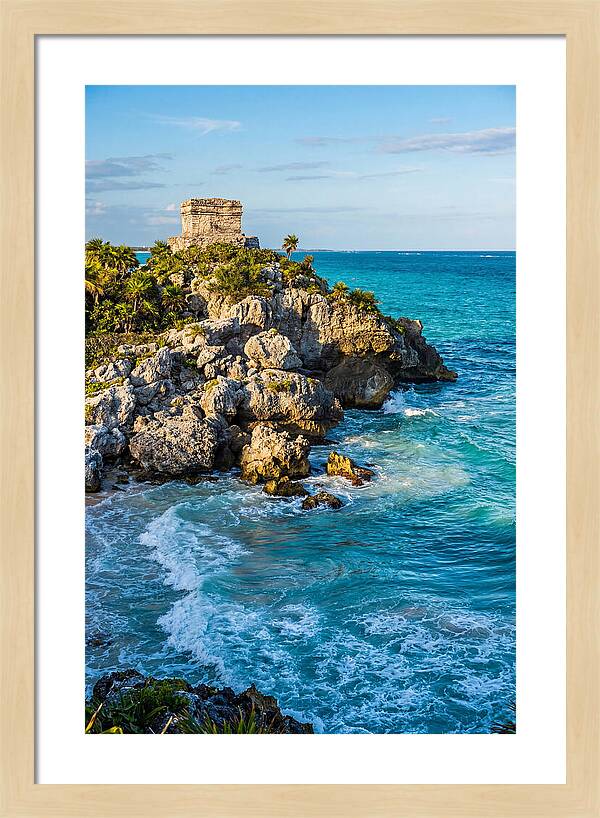 Tulum Mayan Ruins Overlooking Ocean