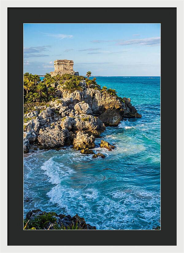 Tulum Mayan Ruins Overlooking Ocean