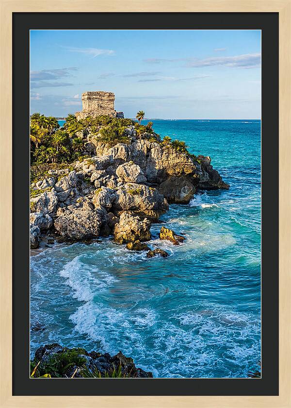 Tulum Mayan Ruins Overlooking Ocean
