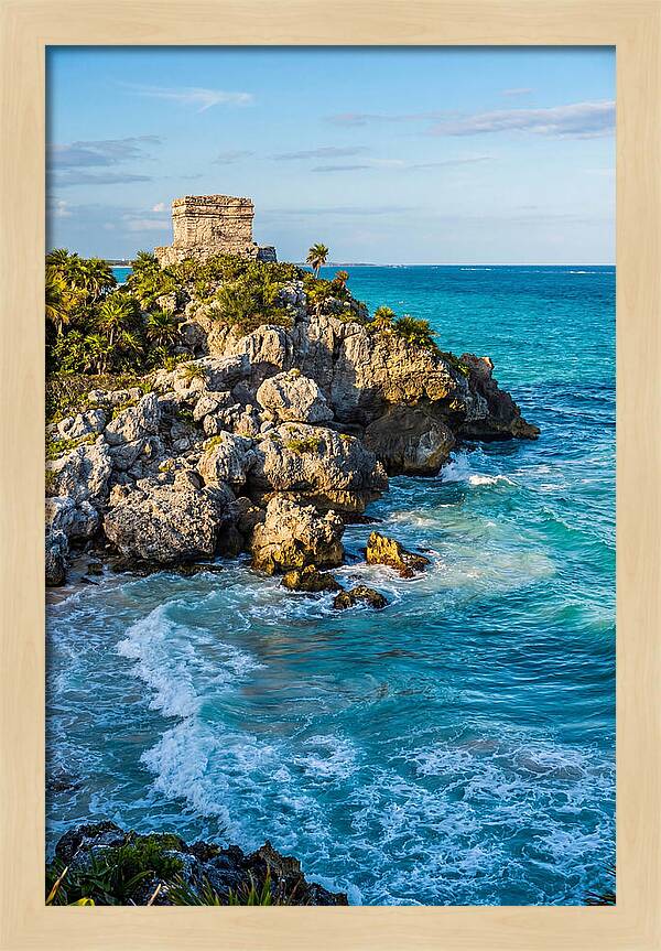 Tulum Mayan Ruins Overlooking Ocean