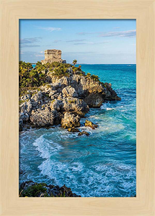 Tulum Mayan Ruins Overlooking Ocean