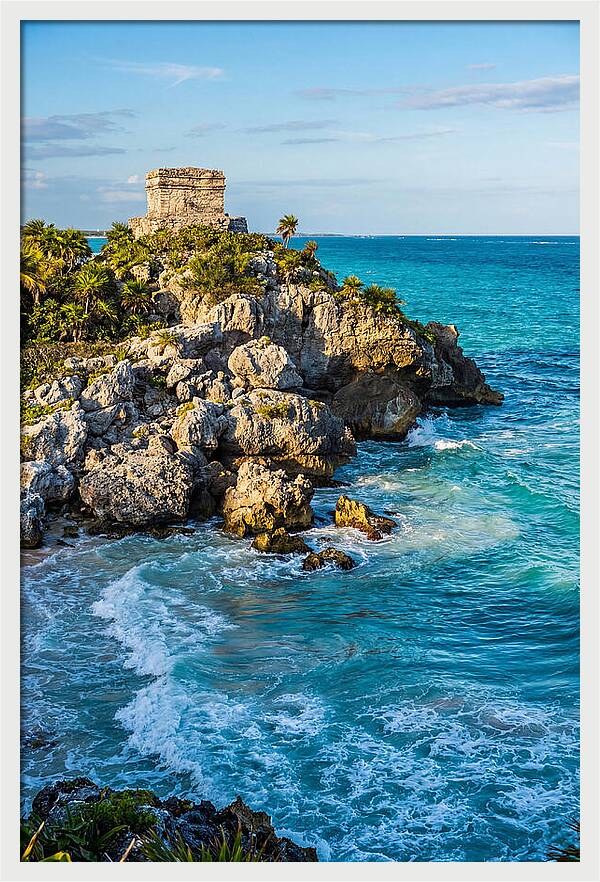Tulum Mayan Ruins Overlooking Ocean