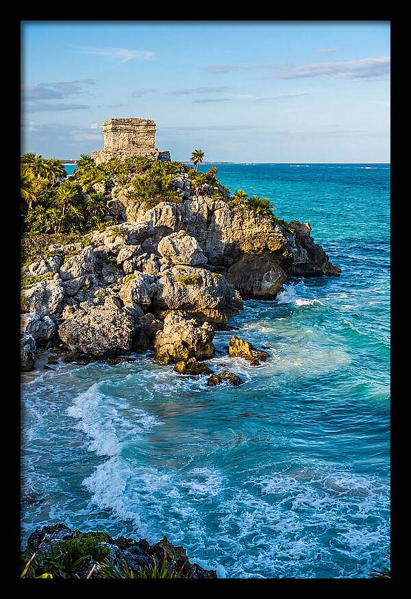 Tulum Mayan Ruins Overlooking Ocean