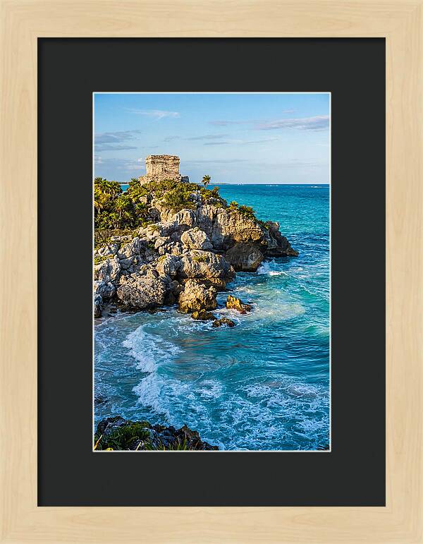 Tulum Mayan Ruins Overlooking Ocean