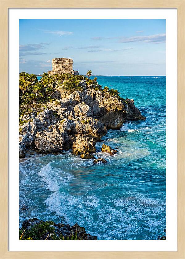 Tulum Mayan Ruins Overlooking Ocean