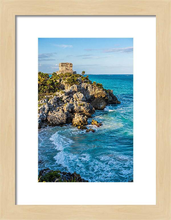 Tulum Mayan Ruins Overlooking Ocean