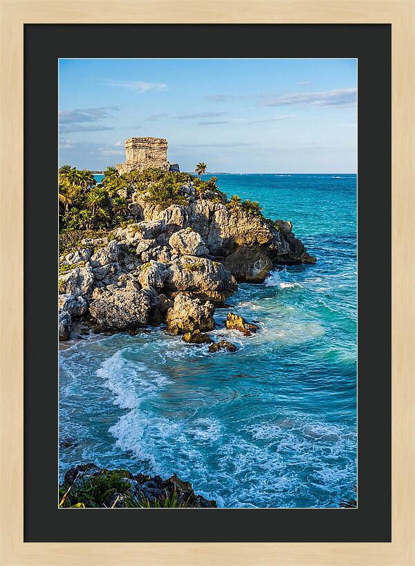 Tulum Mayan Ruins Overlooking Ocean