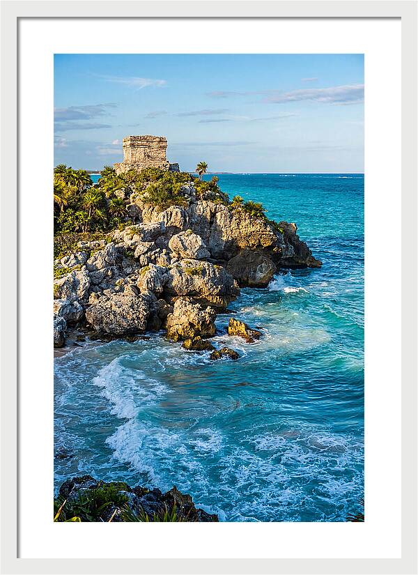 Tulum Mayan Ruins Overlooking Ocean