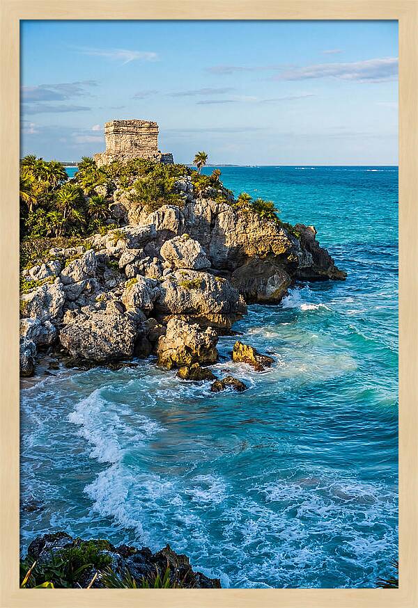 Tulum Mayan Ruins Overlooking Ocean