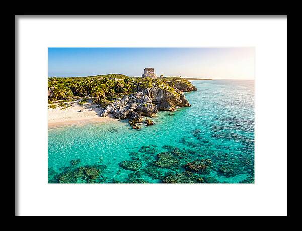 Tulum Ruins Overlooking Caribbean