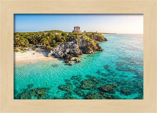 Tulum Ruins Overlooking Caribbean