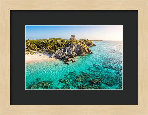 Tulum Ruins Overlooking Caribbean