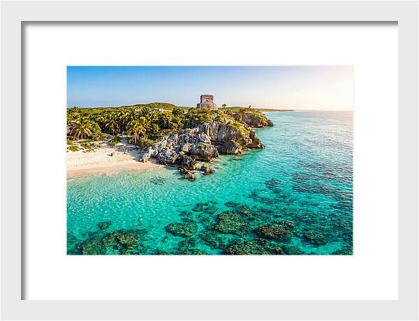 Tulum Ruins Overlooking Caribbean
