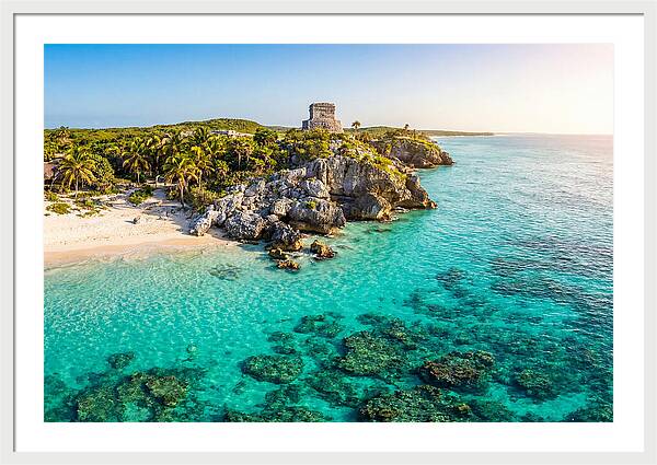 Tulum Ruins Overlooking Caribbean